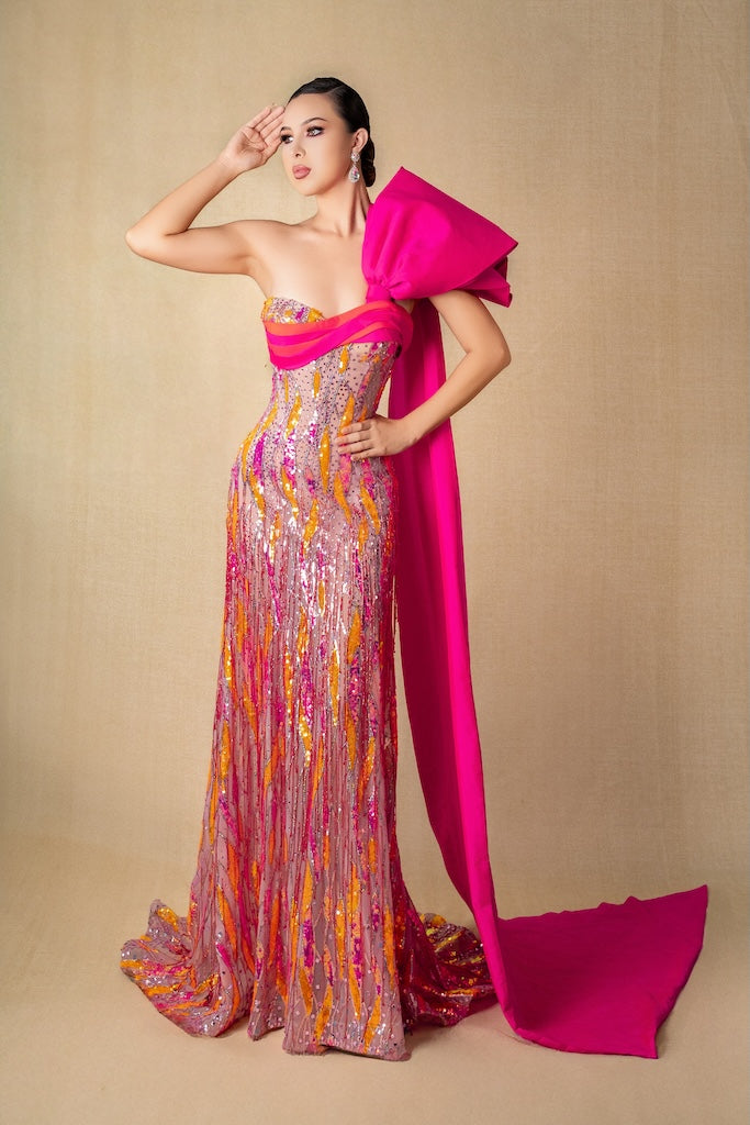 Vestido moño