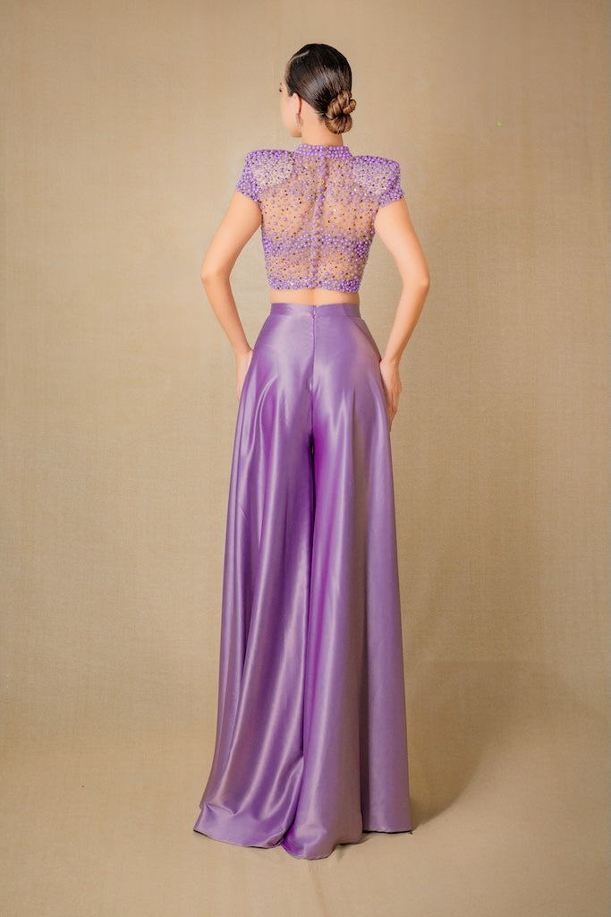 Dos piezas morado